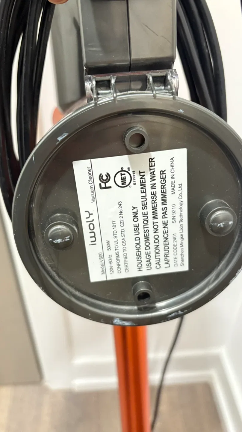 iWoly V600 Corded Vacuum Cleaner image indicator(4)