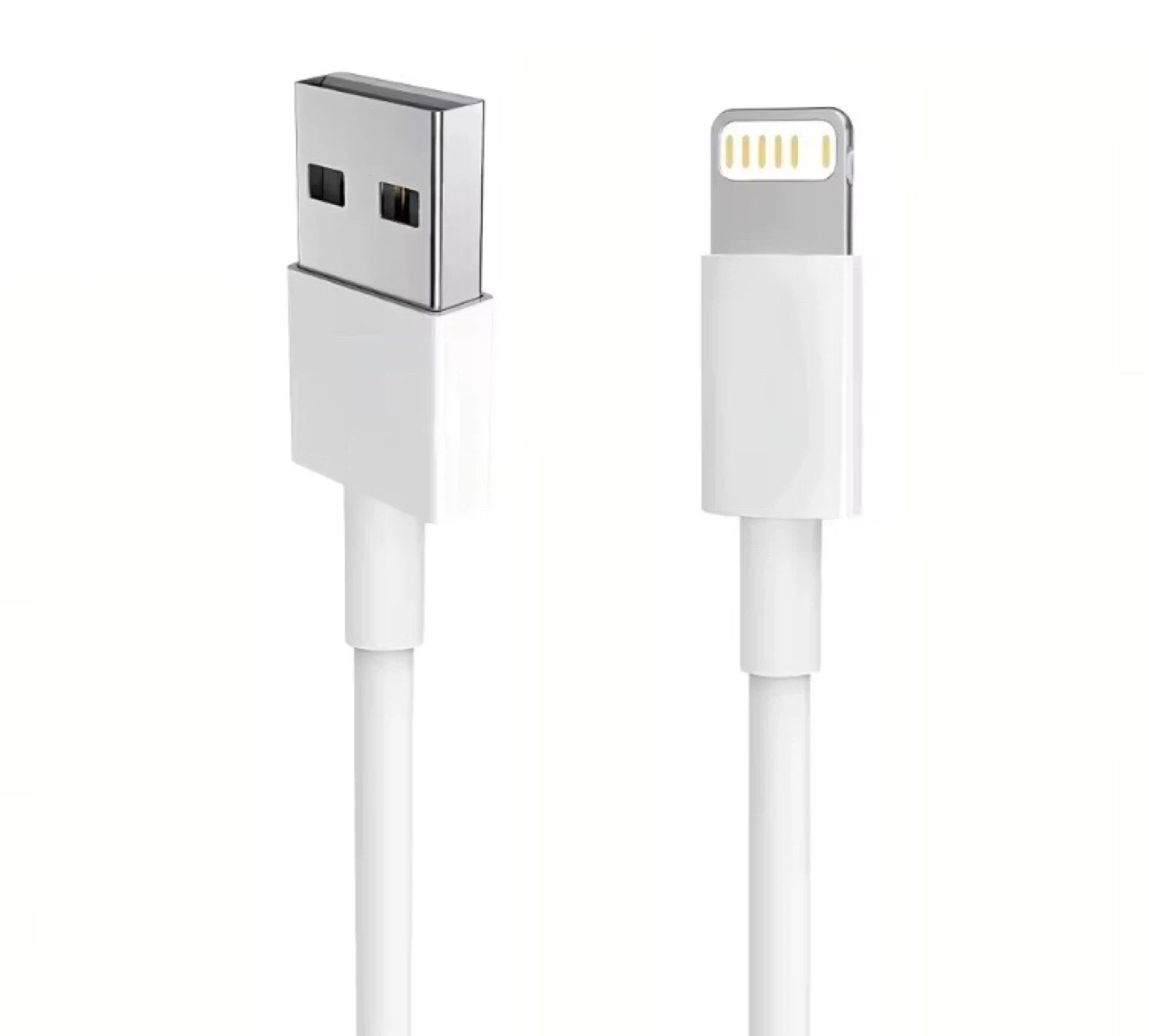 2pcs USB to Lightning Charger Cable For Apple iPhones 6-14 - photo 2