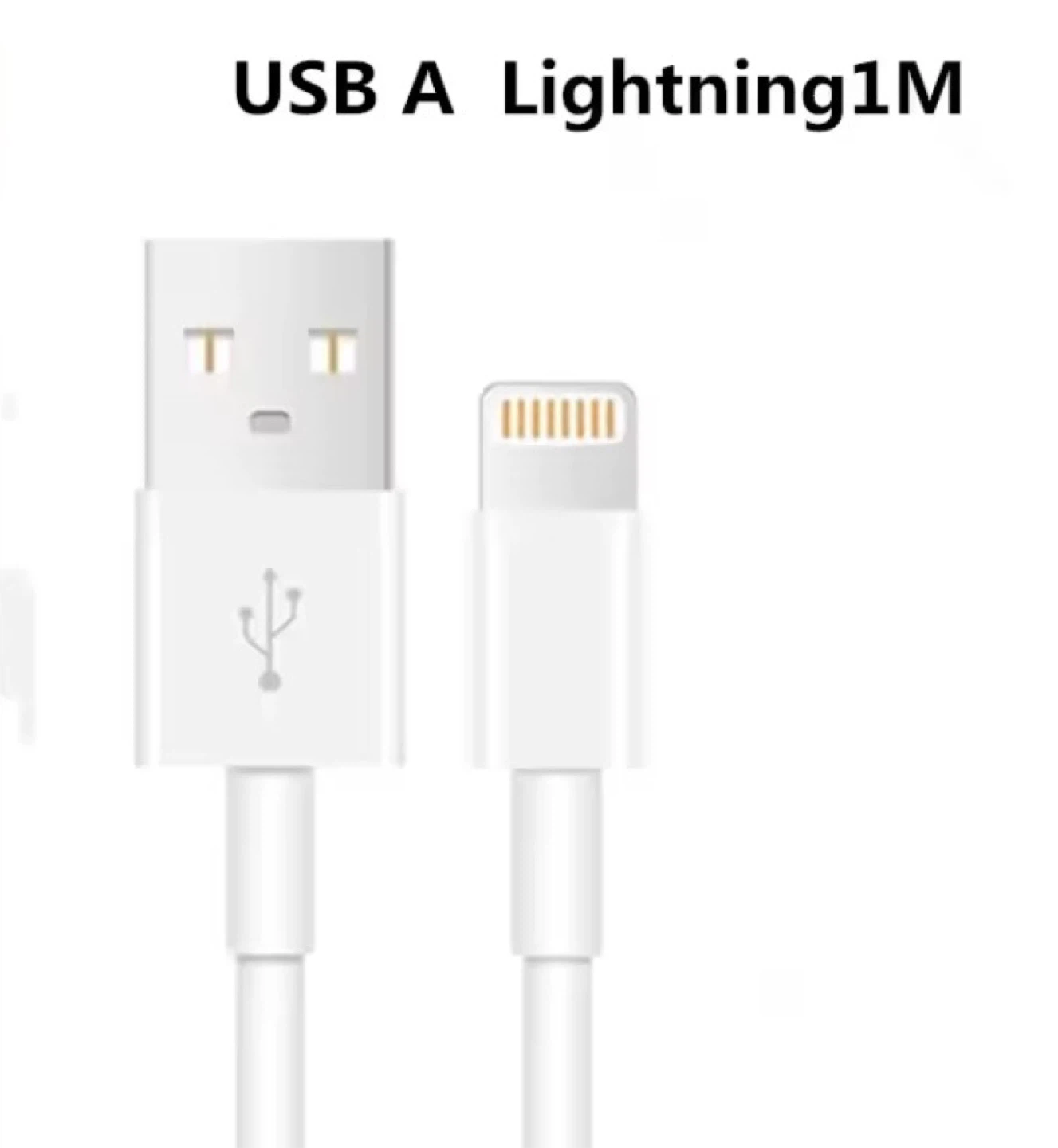 2pcs USB to Lightning Charger Cable For Apple iPhones 6-14 - photo 4