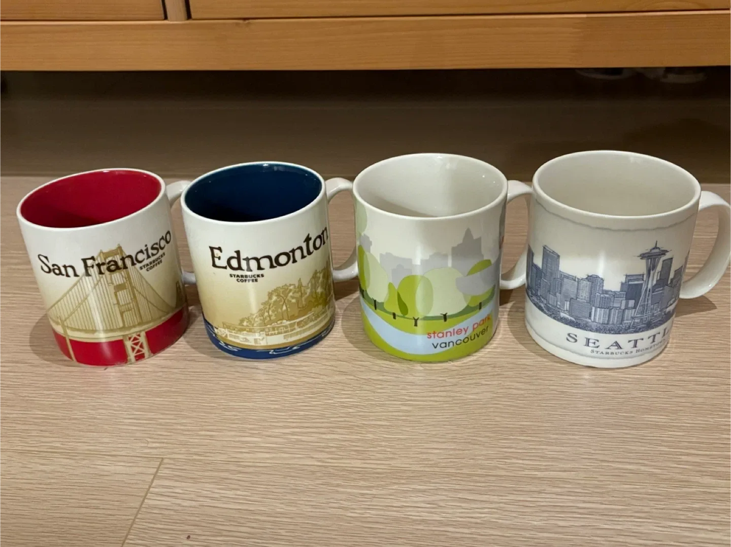 Starbucks City Mugs
