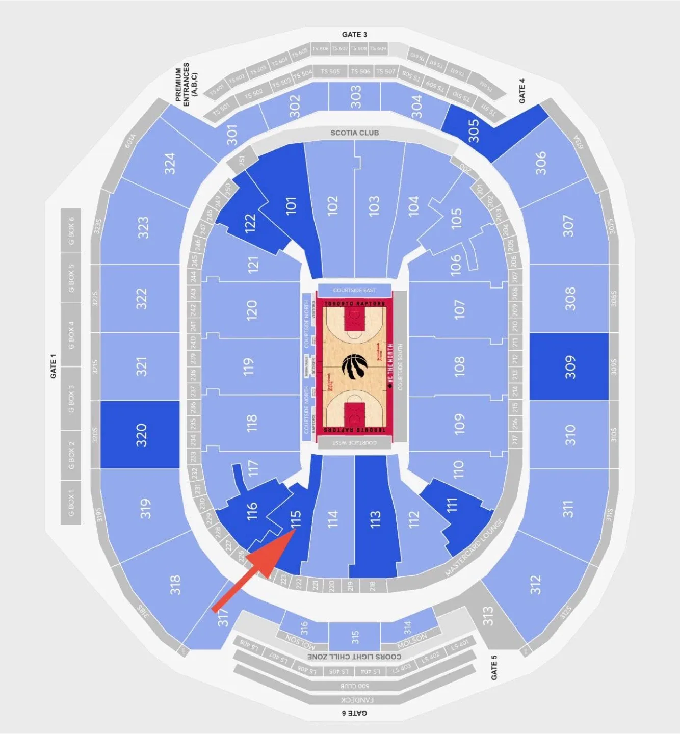 RAPTORS HOME GAME TICKETS image indicator(3)