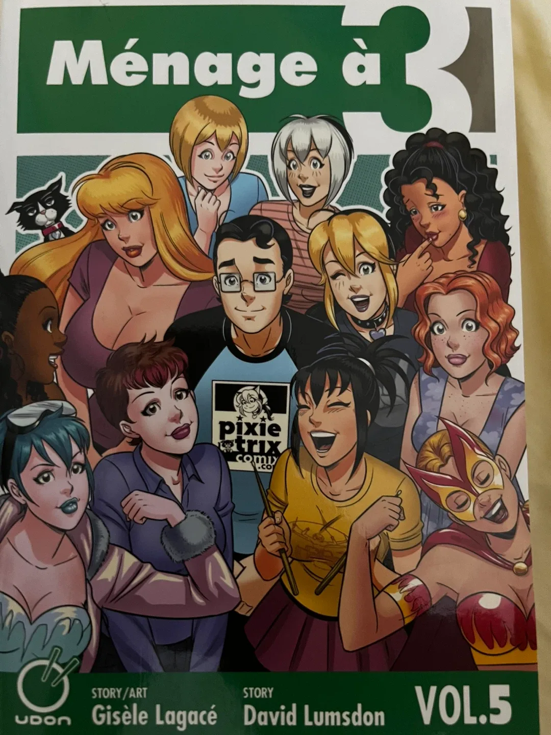 Ménage à 3 Vol. 5 by Gisèle Lagacé & David Lumsdon