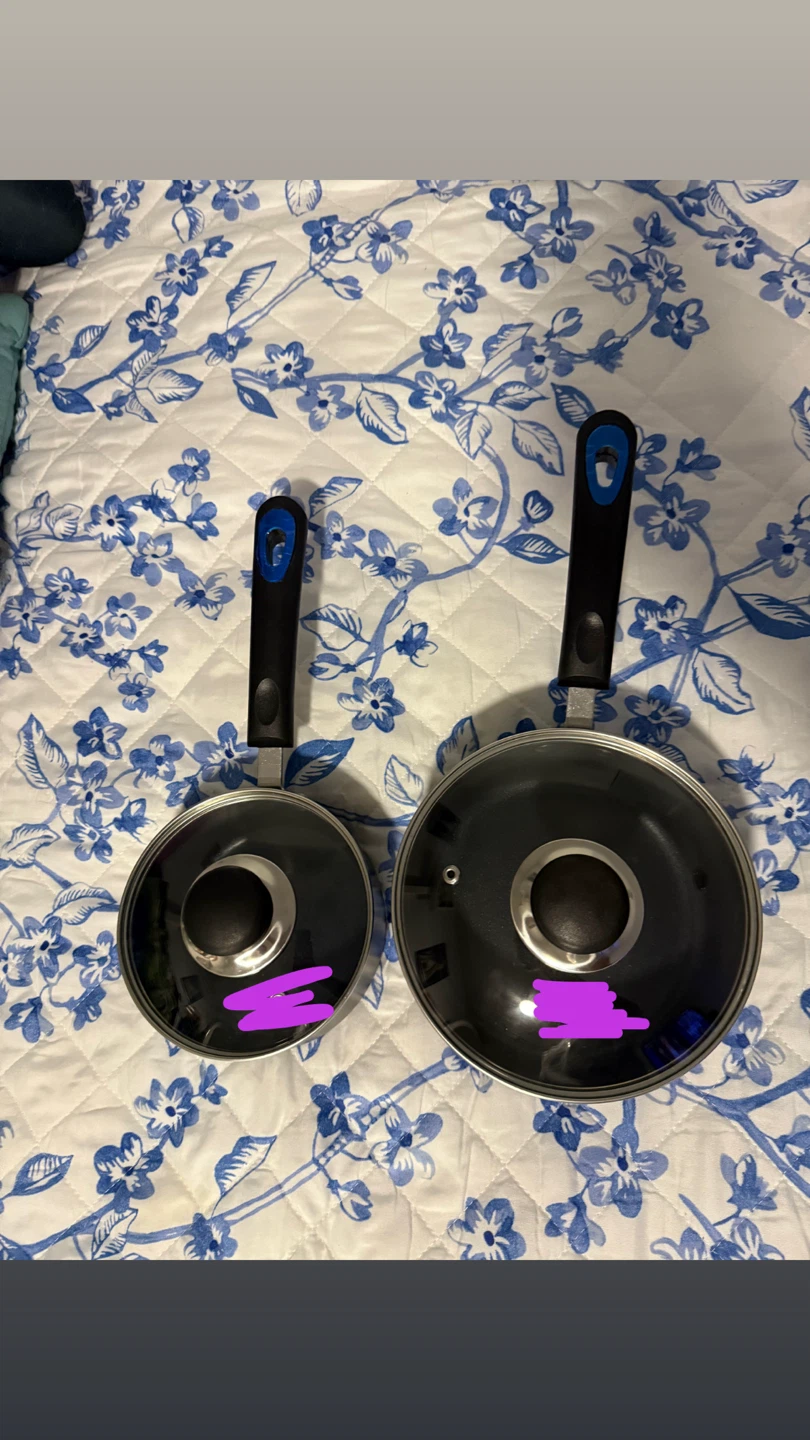 Utopia Kitchen Nonstick Saucepan Set 1 & 2 Quart