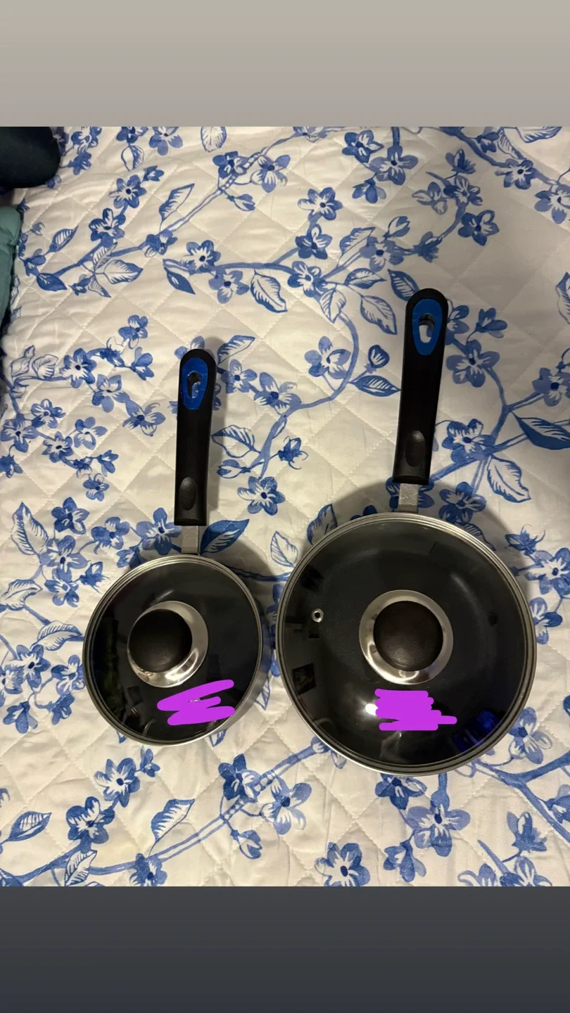 Utopia Kitchen Nonstick Saucepan Set 1 & 2 Quart thumbnail