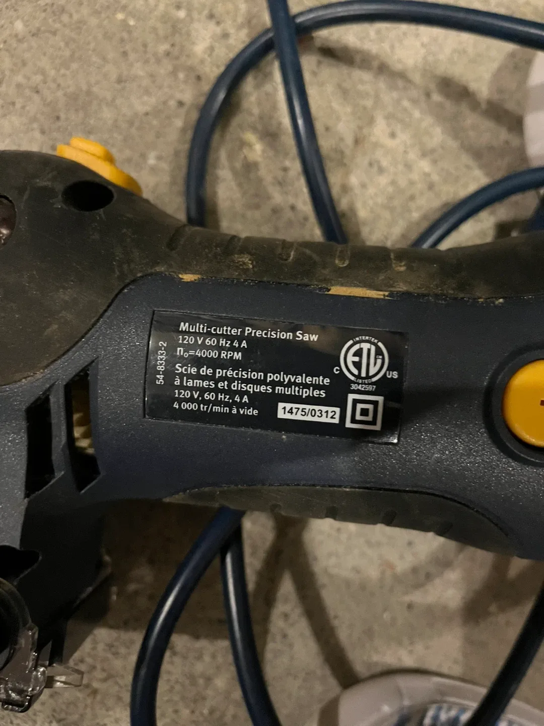 Mastercraft Multi-Cutter Precision Saw image indicator(4)