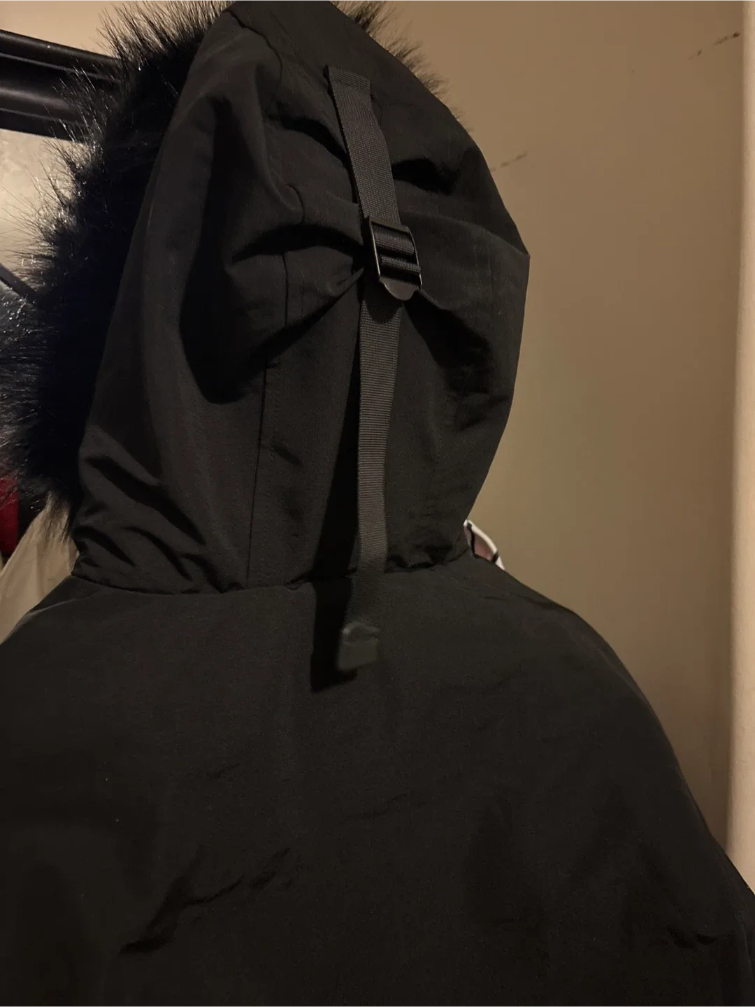 NEW Nic & Fion Men’s Black Winter Coat - Size S/M image indicator(6)