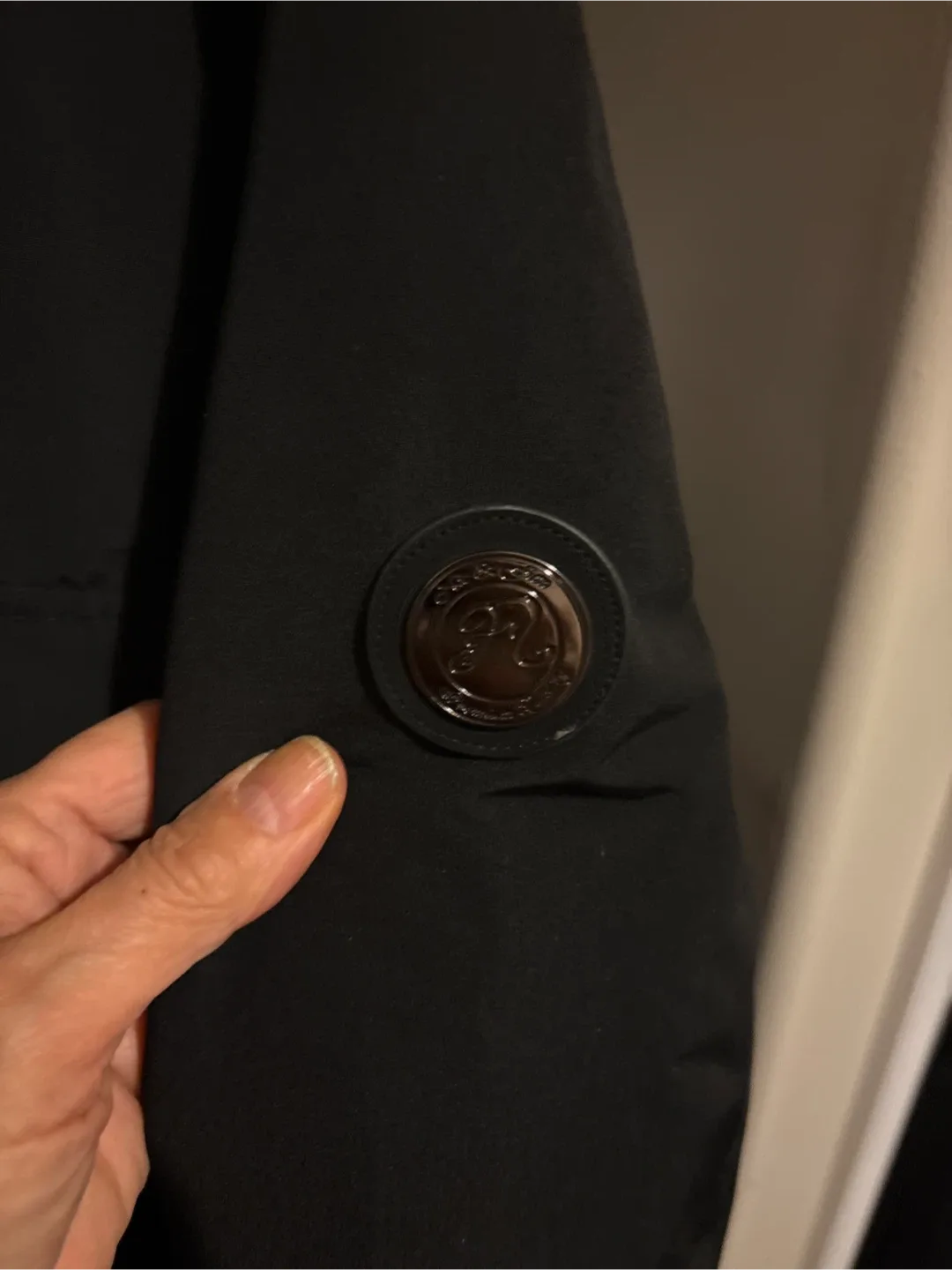 NEW Nic & Fion Men’s Black Winter Coat - Size S/M image indicator(10)