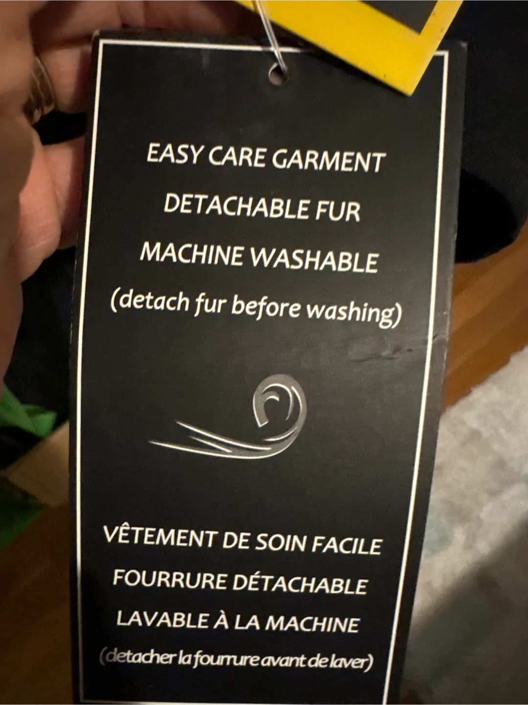 NEW Nic & Fion Men’s Black Winter Coat - Size S/M image indicator(9)