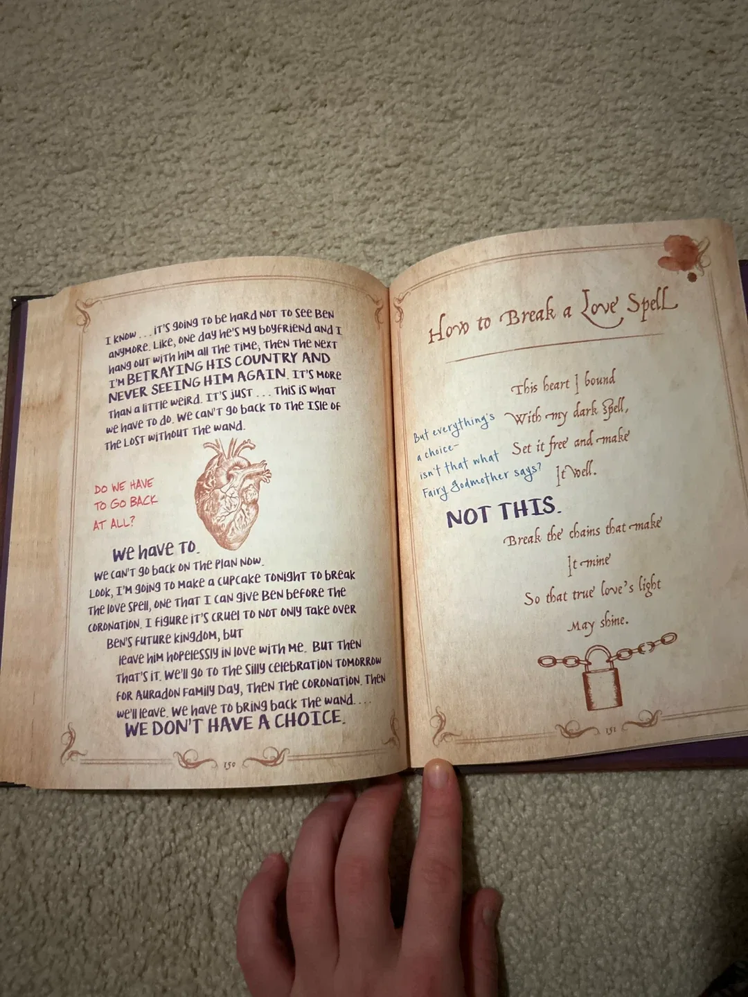 Disney Descendants Mal's Spell Book image indicator(3)