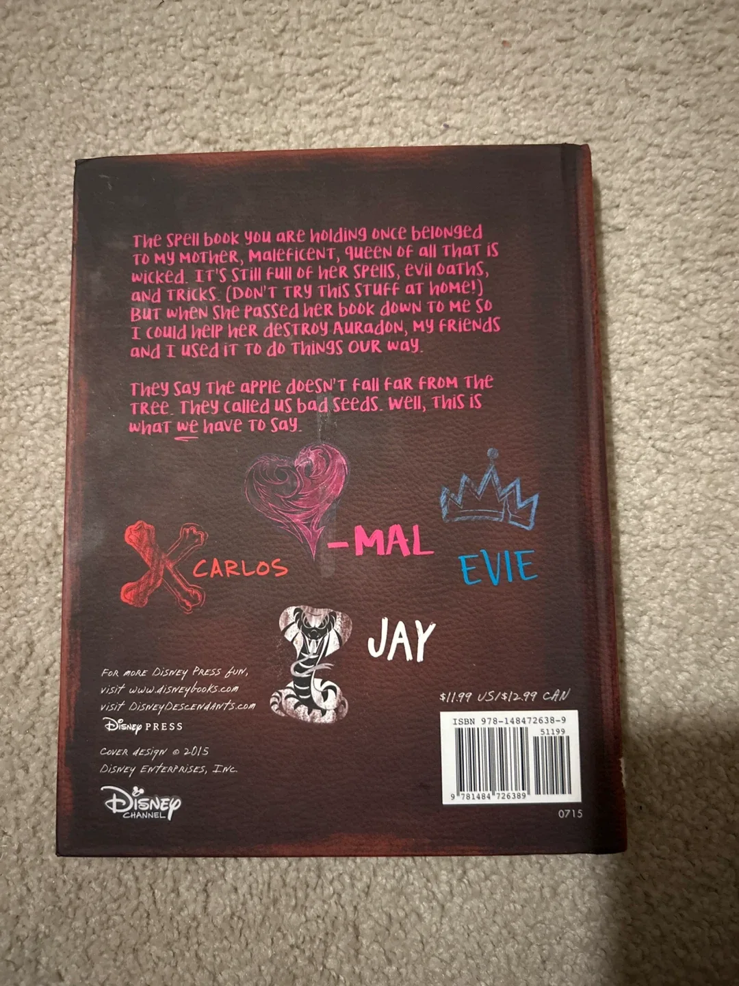 Disney Descendants Mal's Spell Book image indicator(2)