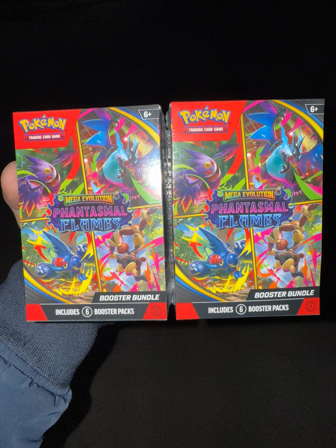 Pokemon TCG Mega Evolution Phantasmal Flames Booster Bundle