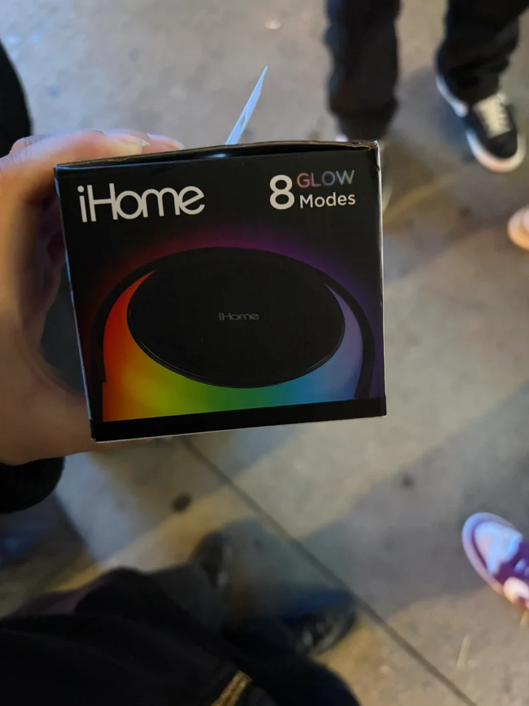 New iHome Bluetooth Mini Speaker with 8 Glow Modes