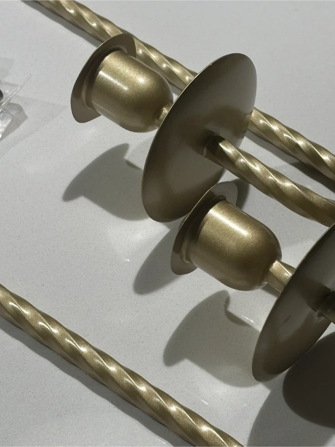 Gold Metal Wall Candle Holder image indicator(3)