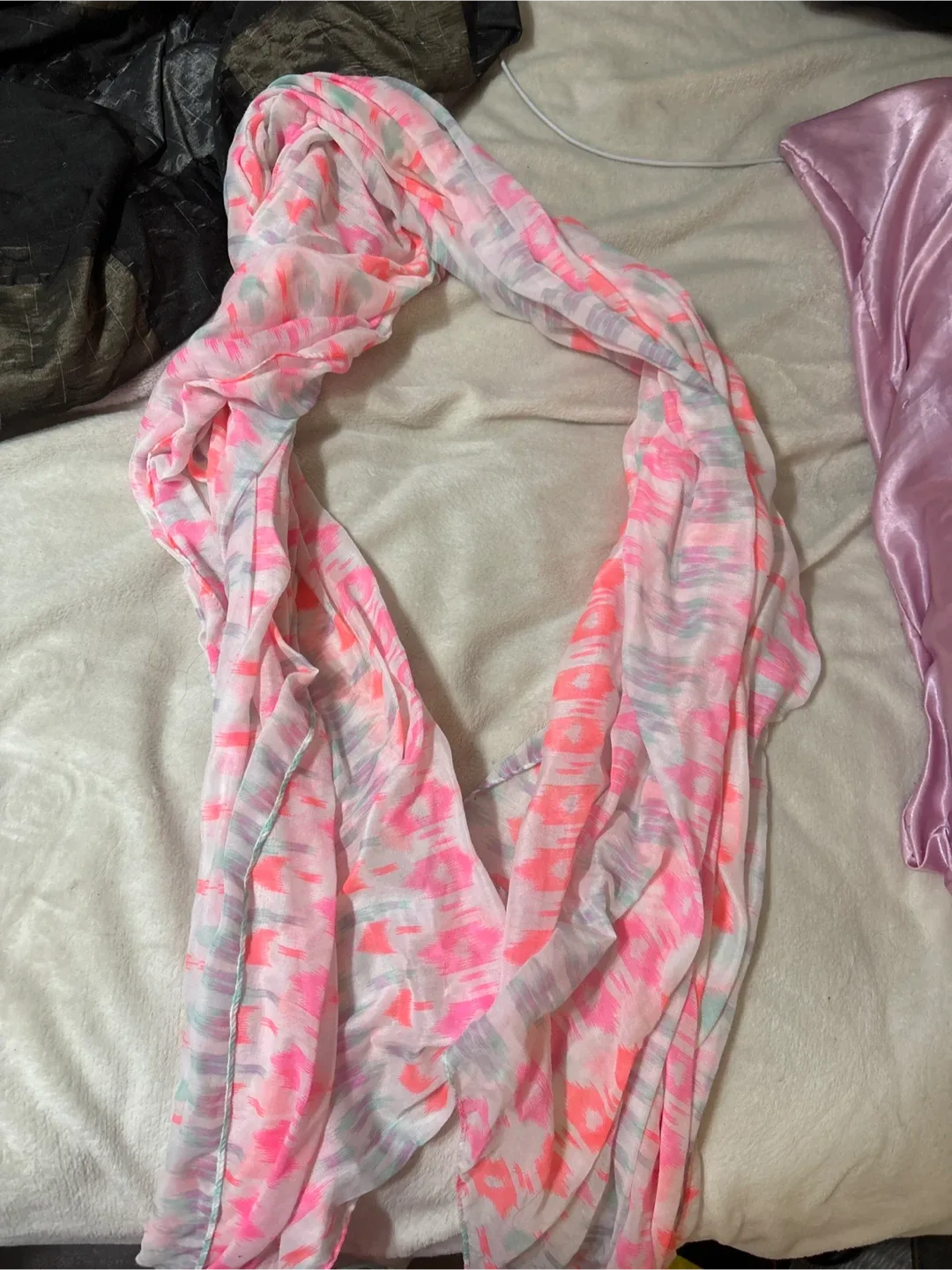 Colorful Patterned Scarf thumbnail