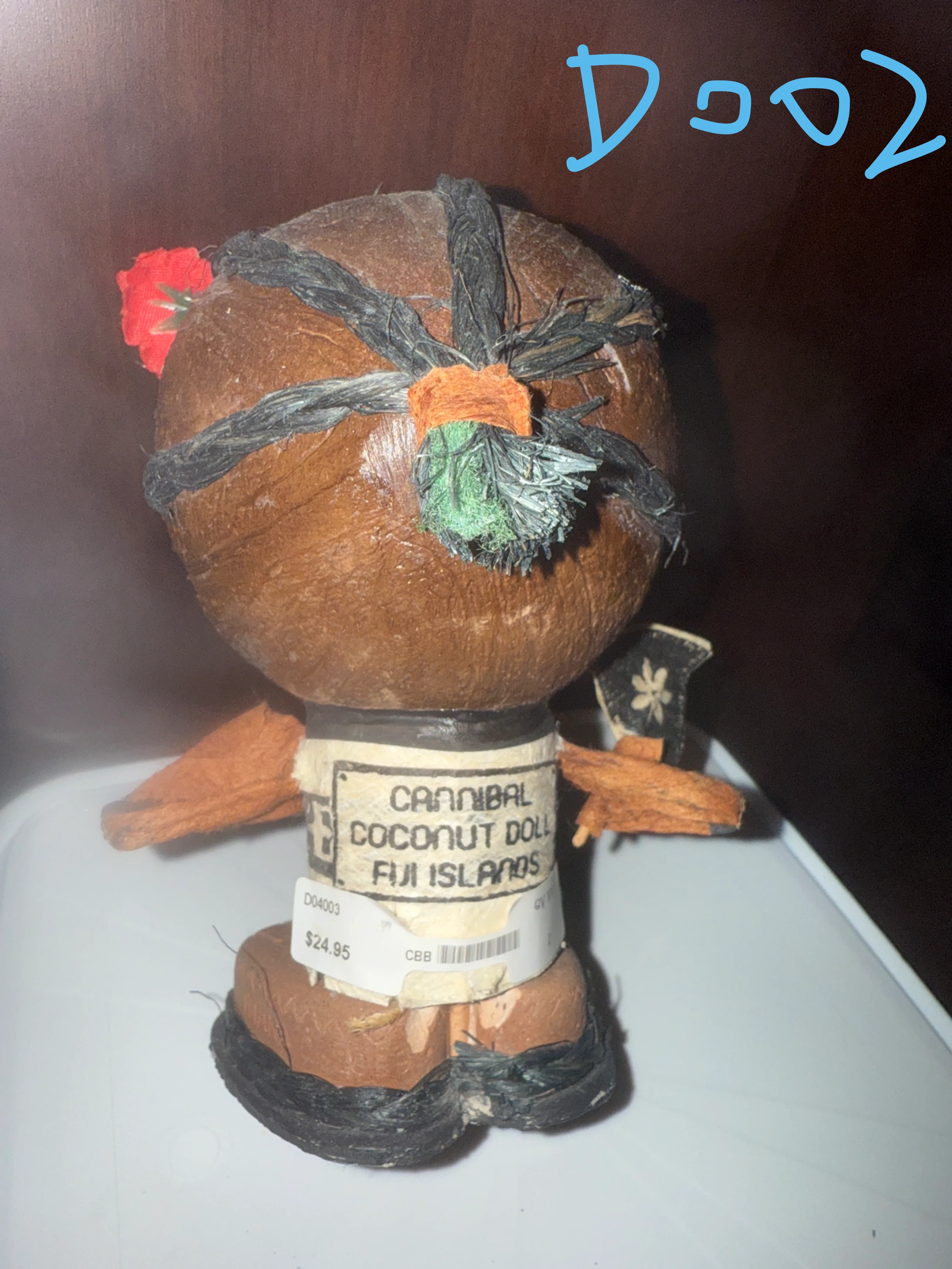 Cannibal Coconut Doll Fiji Islands 2 for $10 image indicator(4)