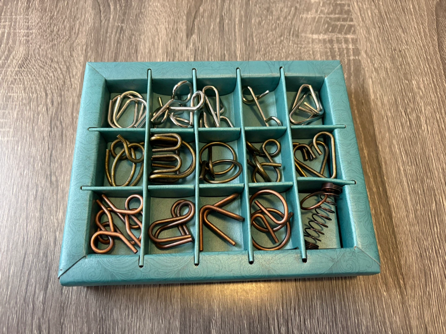 True Genius Ancient Metal Puzzles Set