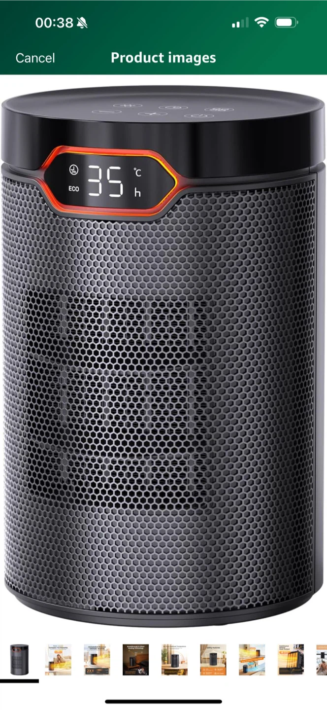 Breezeome Space Heater - Ultimate Warmth