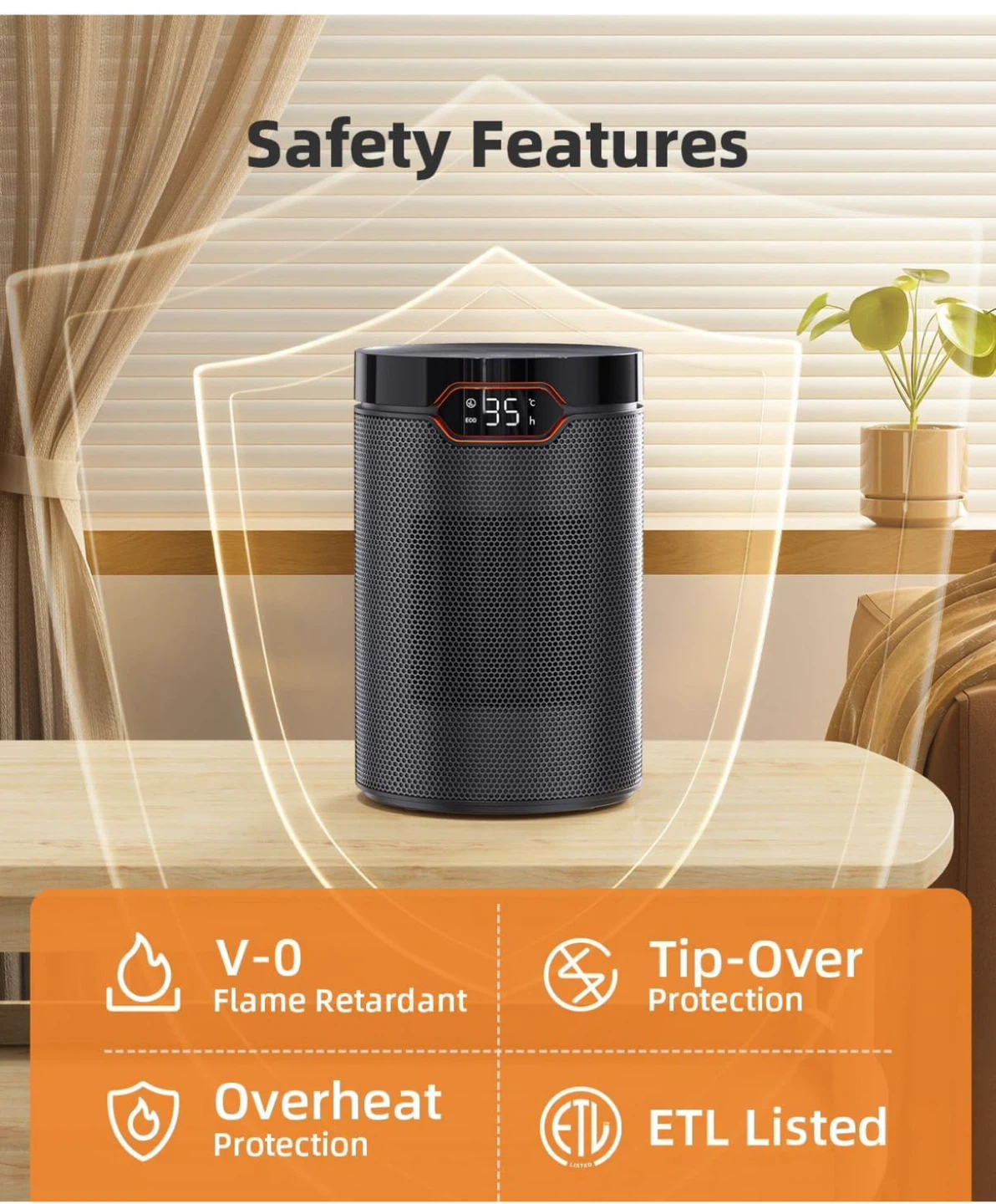 Breezeome Space Heater - Ultimate Warmth - photo 5
