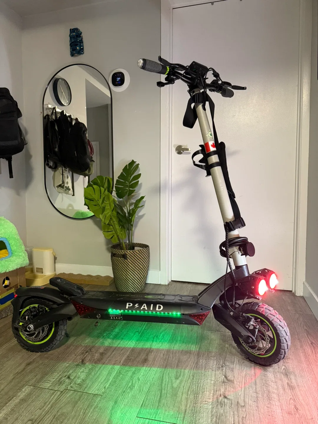 Plaid Electric Scooter image indicator(2)
