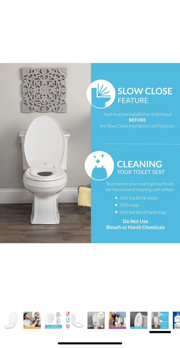 Little2BIG Built-in Potty Seat - Elongated