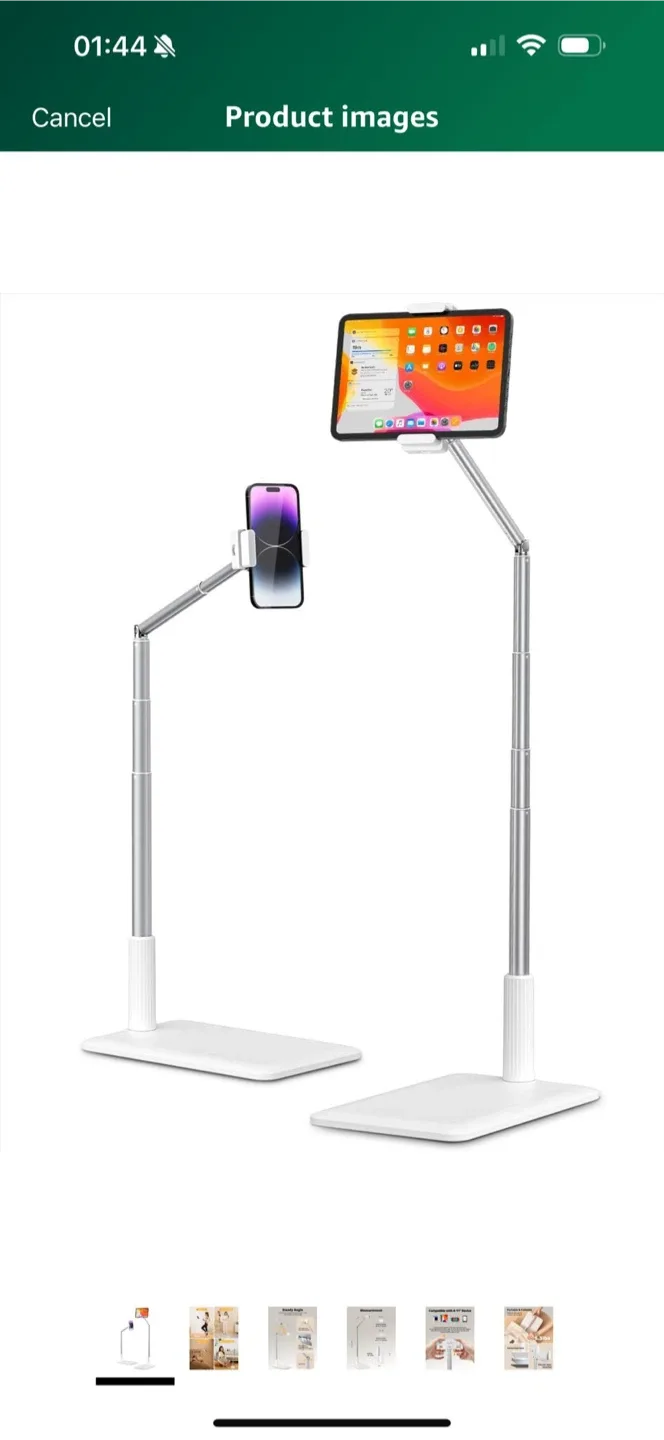 Adjustable Phone & Tablet Stand thumbnail