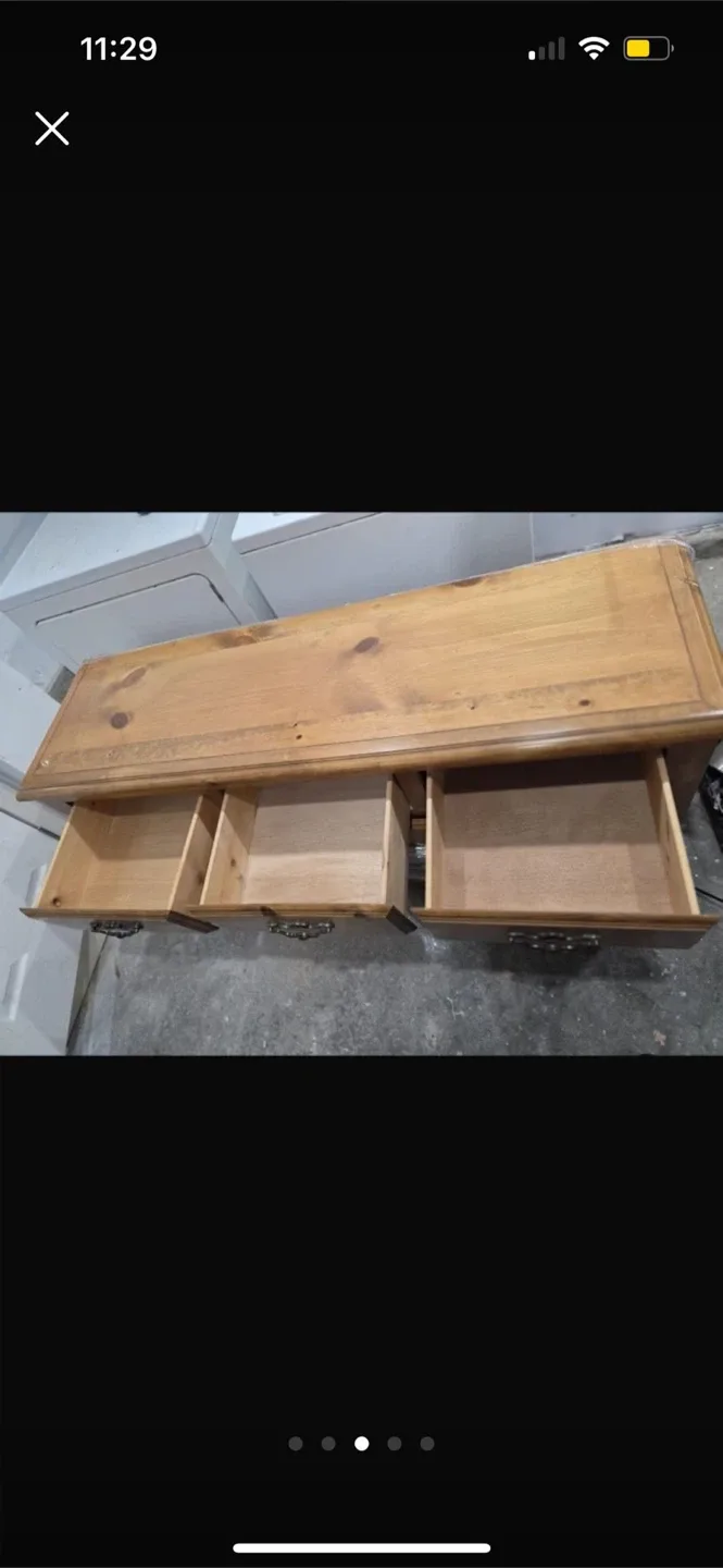 Wooden Dresser with 6 Drawers Furniture image indicator(3)