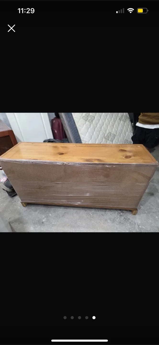 Wooden Dresser with 6 Drawers Furniture image indicator(5)