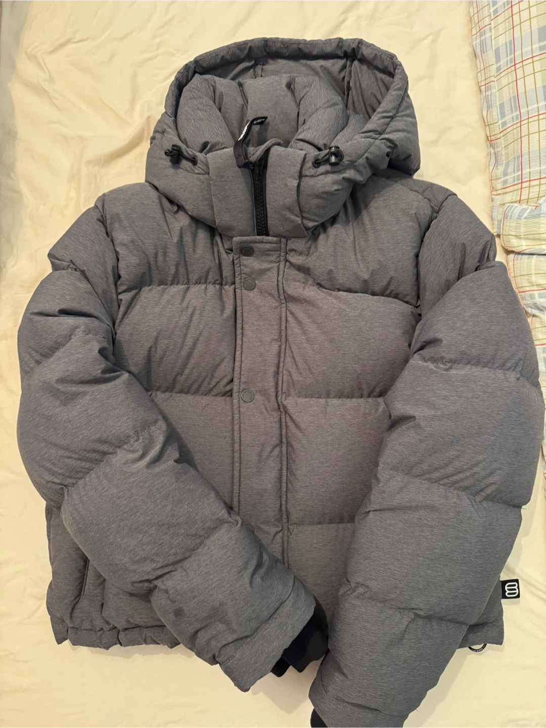 Noize Grey Puffer Jacket
