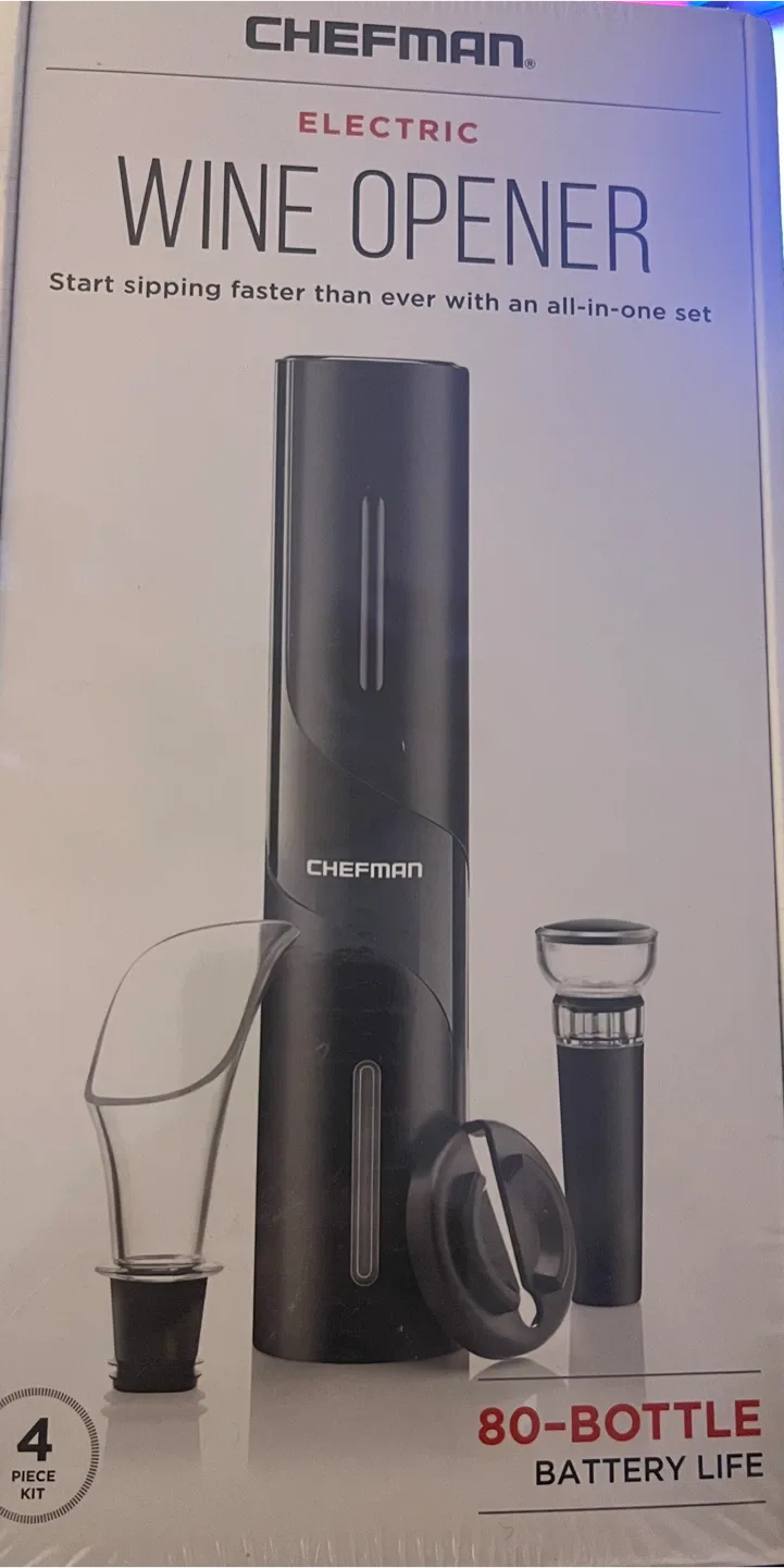 Chefman Electric Wine Opener - New in Box! image indicator(2)