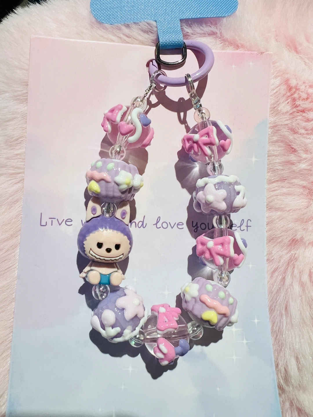 Beaded Charm Phone Strap - photo 4