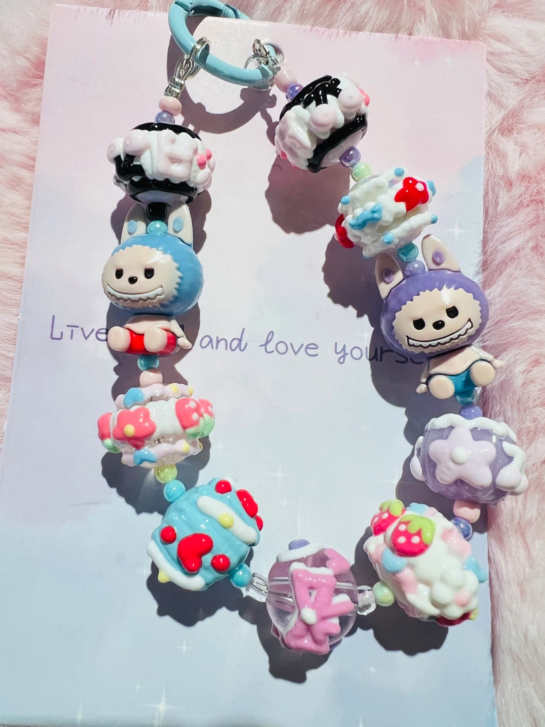 Beaded Charm Phone Strap - photo 5