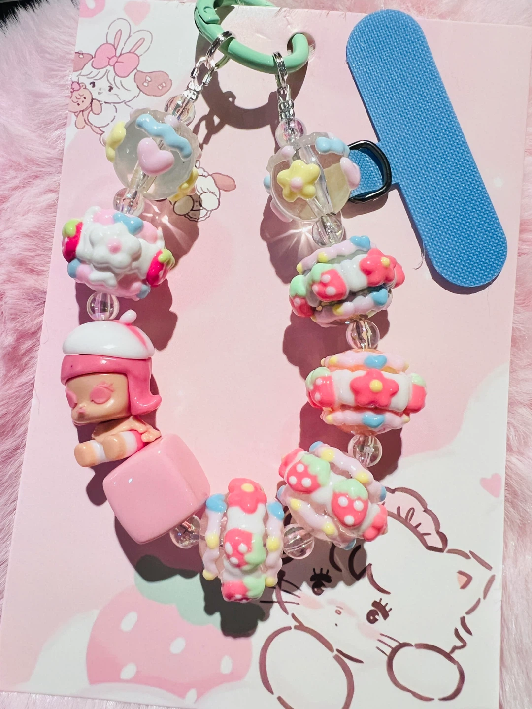 Beaded Charm Phone Strap - photo 2