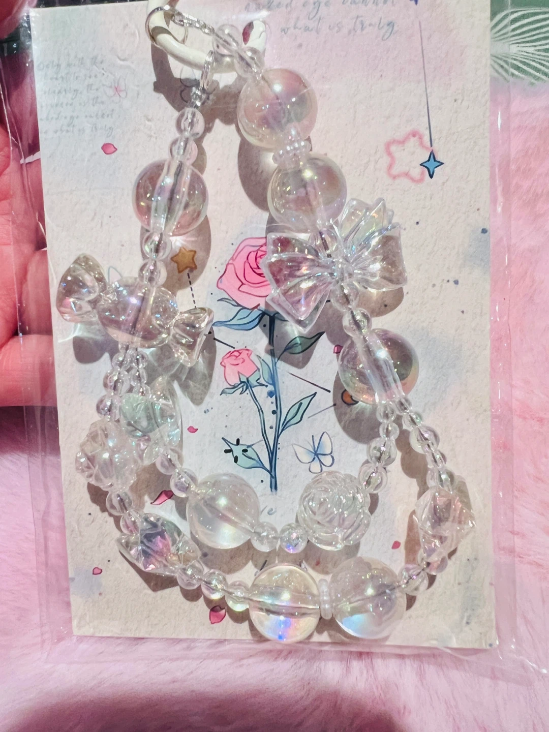 Beaded Charm Phone Strap - photo 3