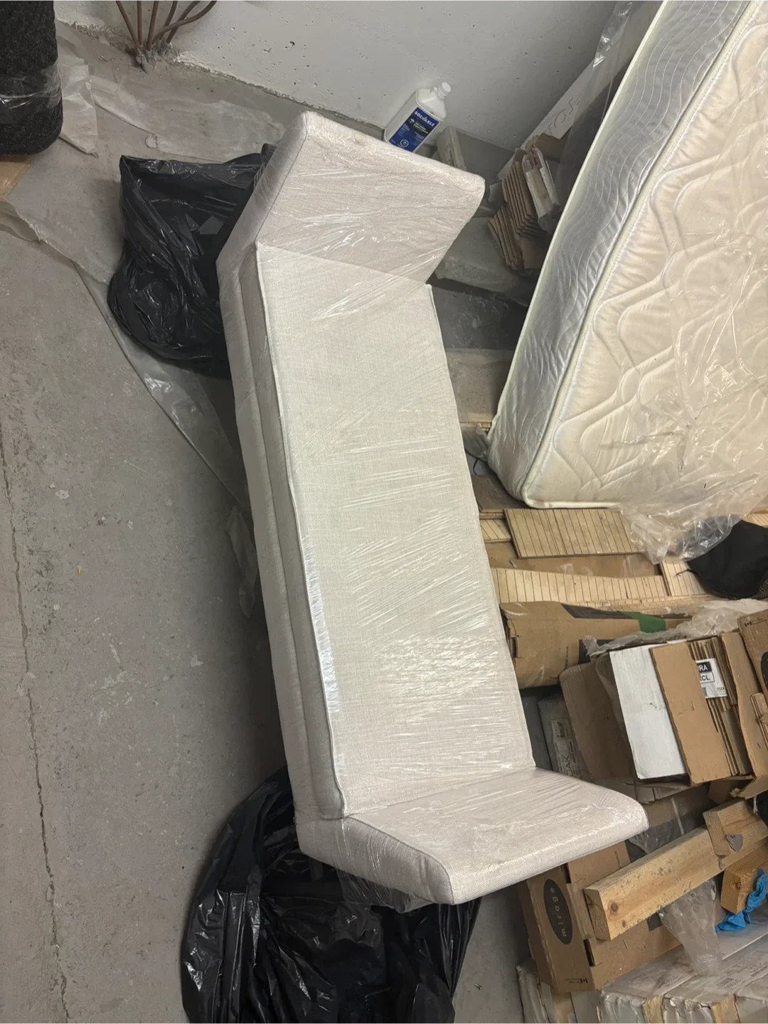 Beige Sofa Sectional Piece