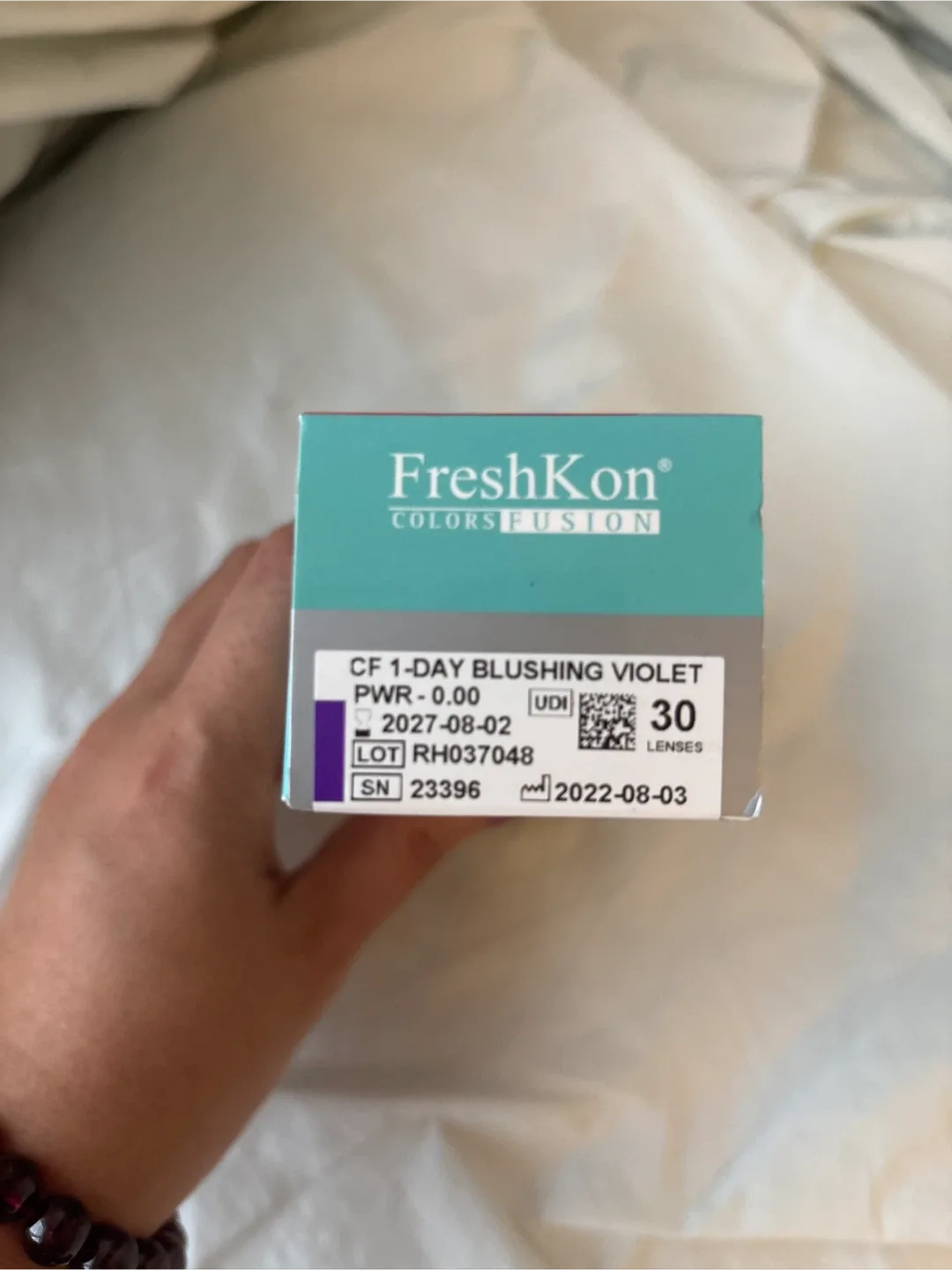 FreshKon Blushing Violet 30 Lenses image indicator(4)