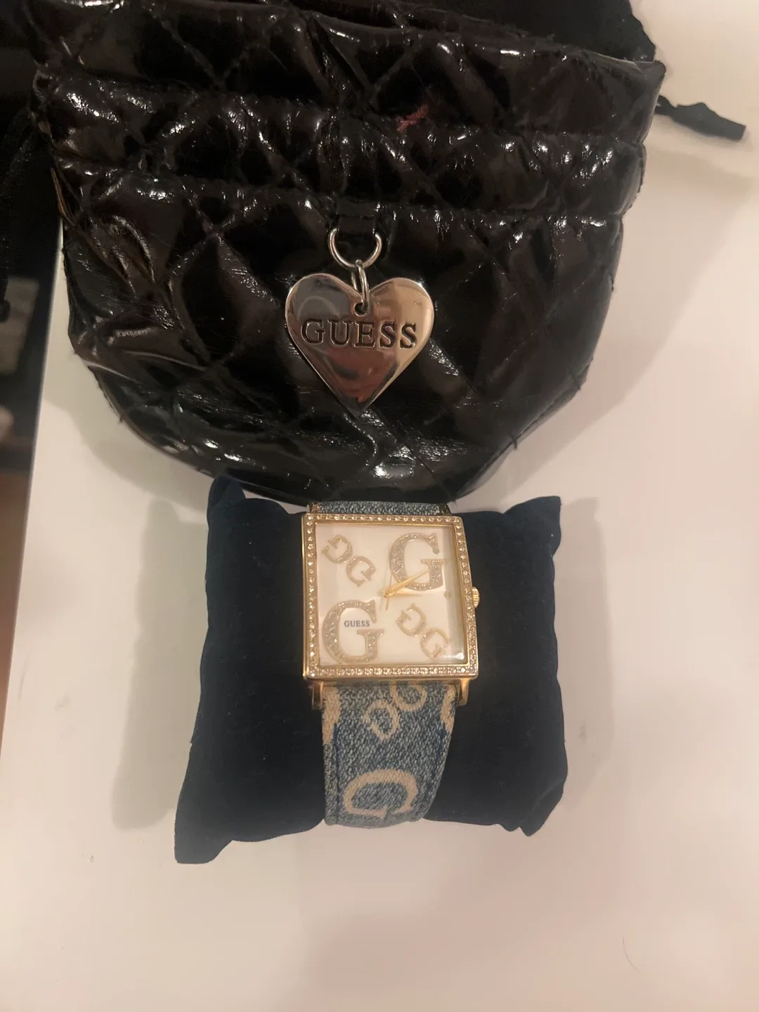 Women's Watch Guess with Denim Strap thumbnail
