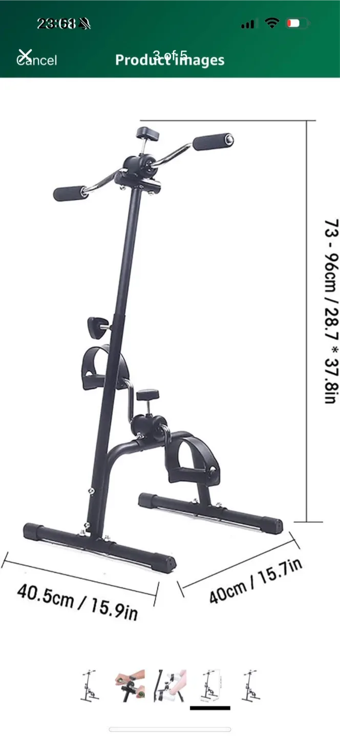 Under Desk Bike Pedal Exerciser image indicator(3)