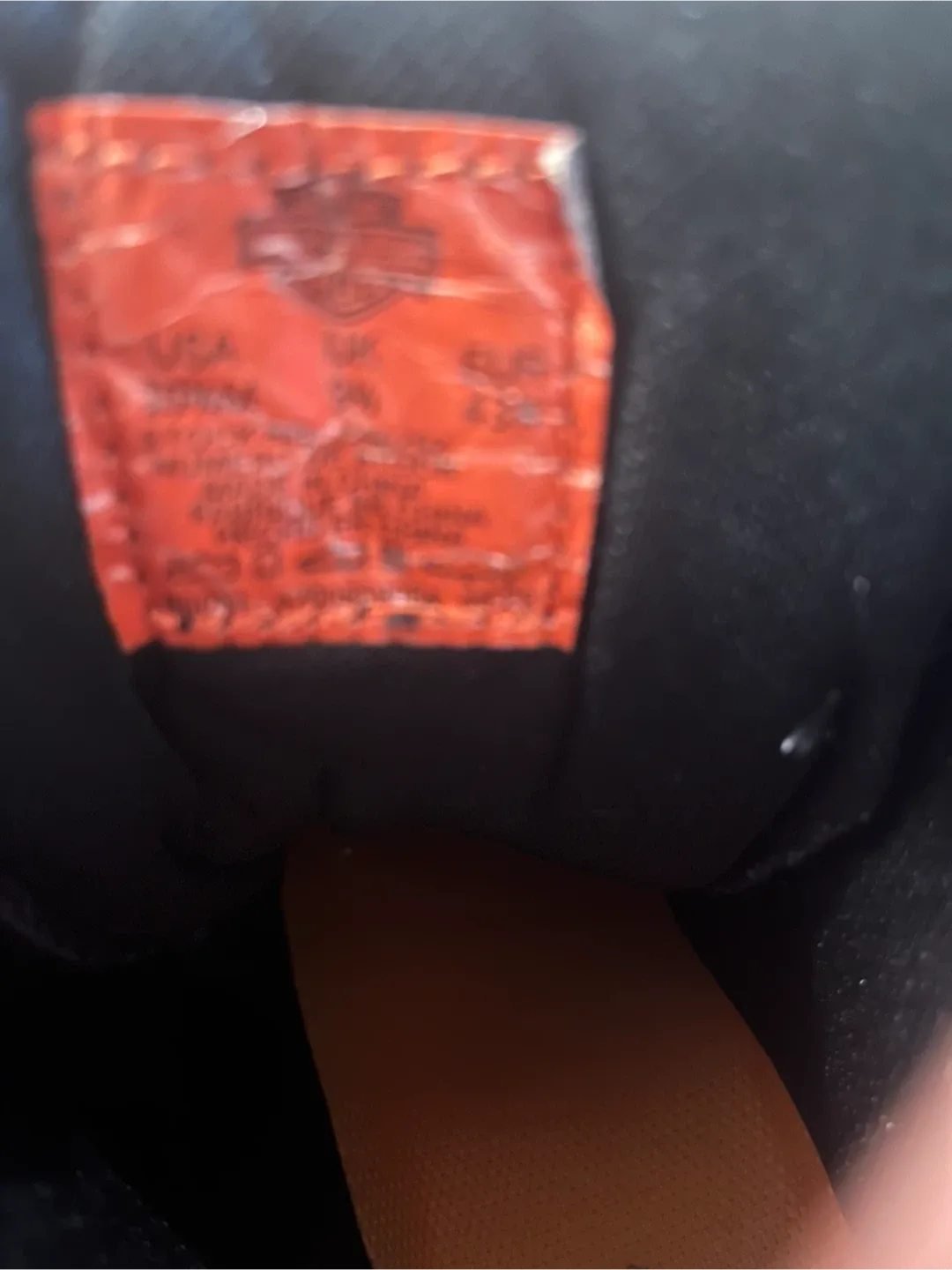 Harley-Davidson Black Leather High-Top Riding Boots (fit large) image indicator(6)