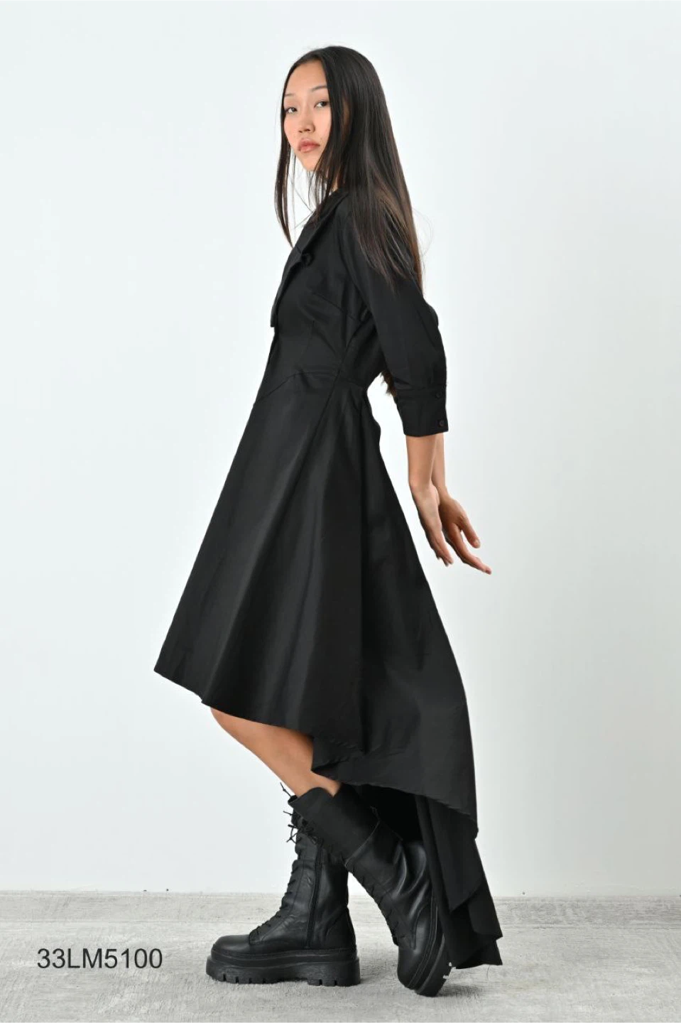 Black High-Low Dress - Size Unknown - photo 2