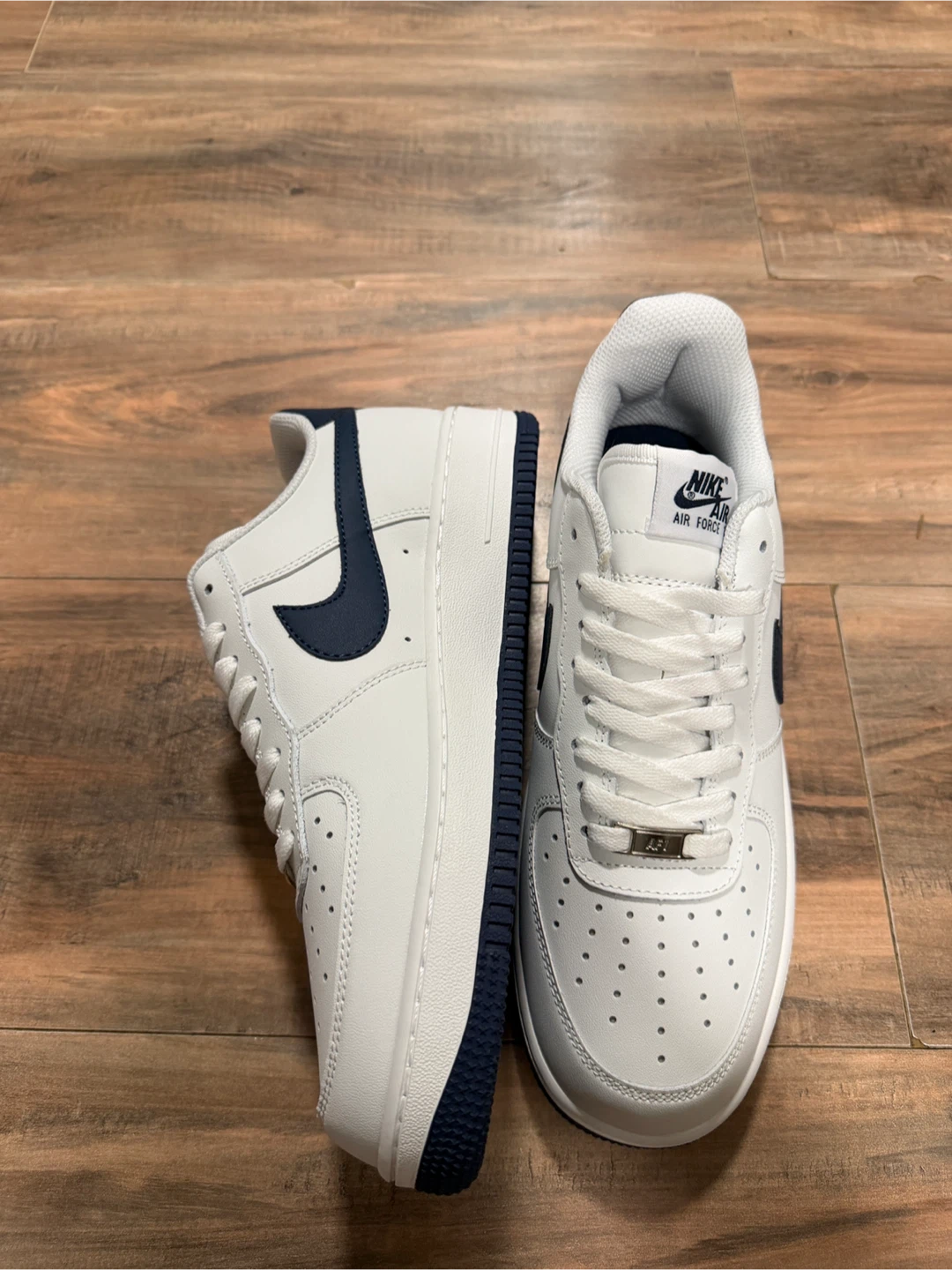 Nike Air Force 1 '07 'White Midnight Navy' - photo 5