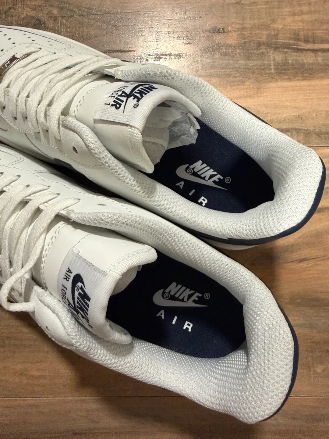 Nike Air Force 1 '07 'White Midnight Navy' image indicator(6)