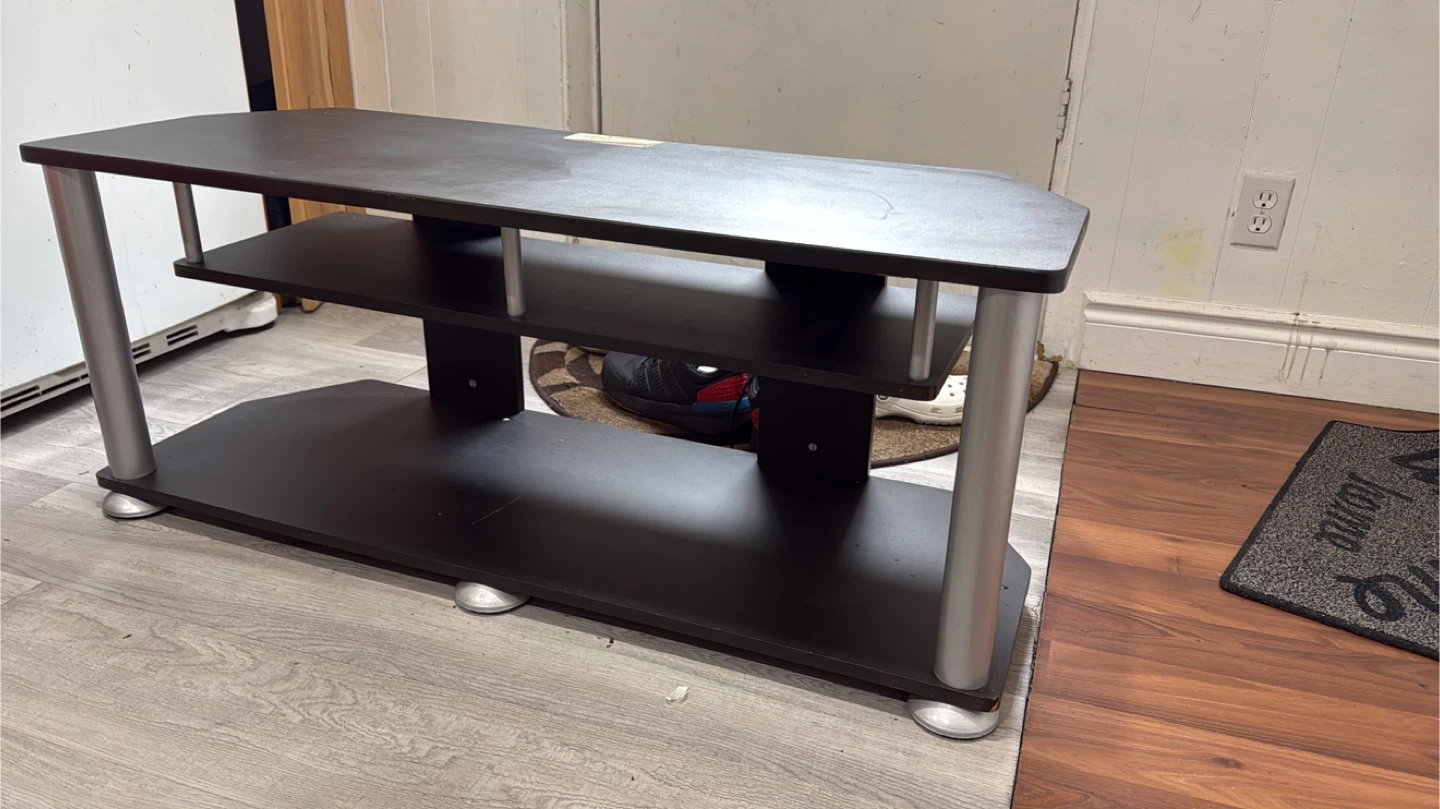 Black TV table/coffee table - photo 3
