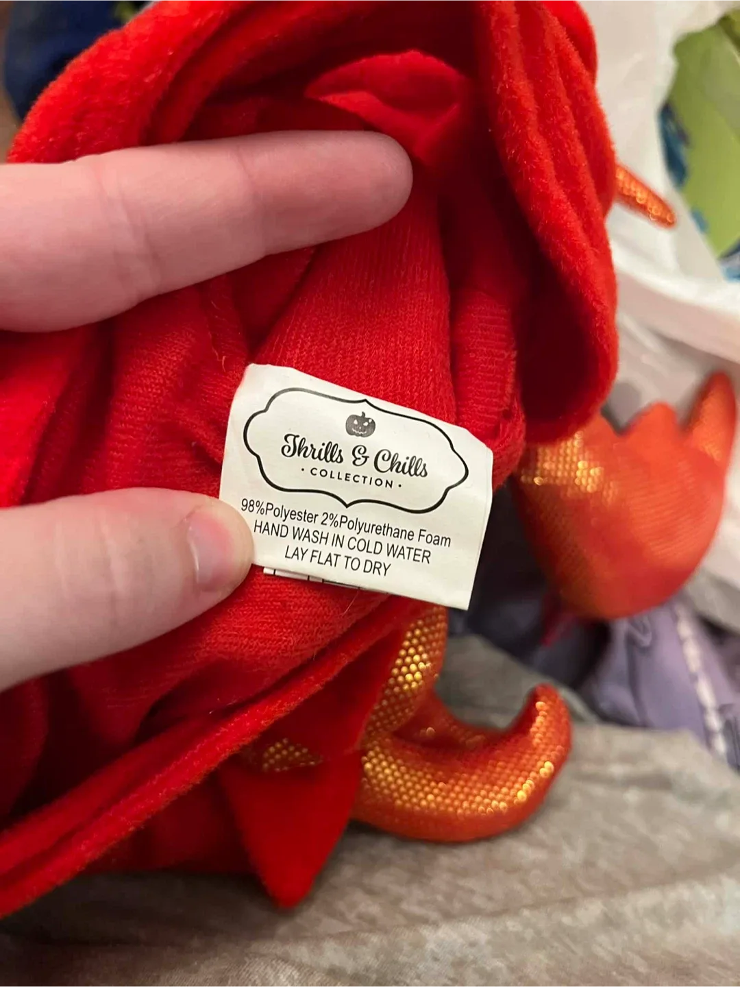 Crab Dog Costume Size Small image indicator(4)