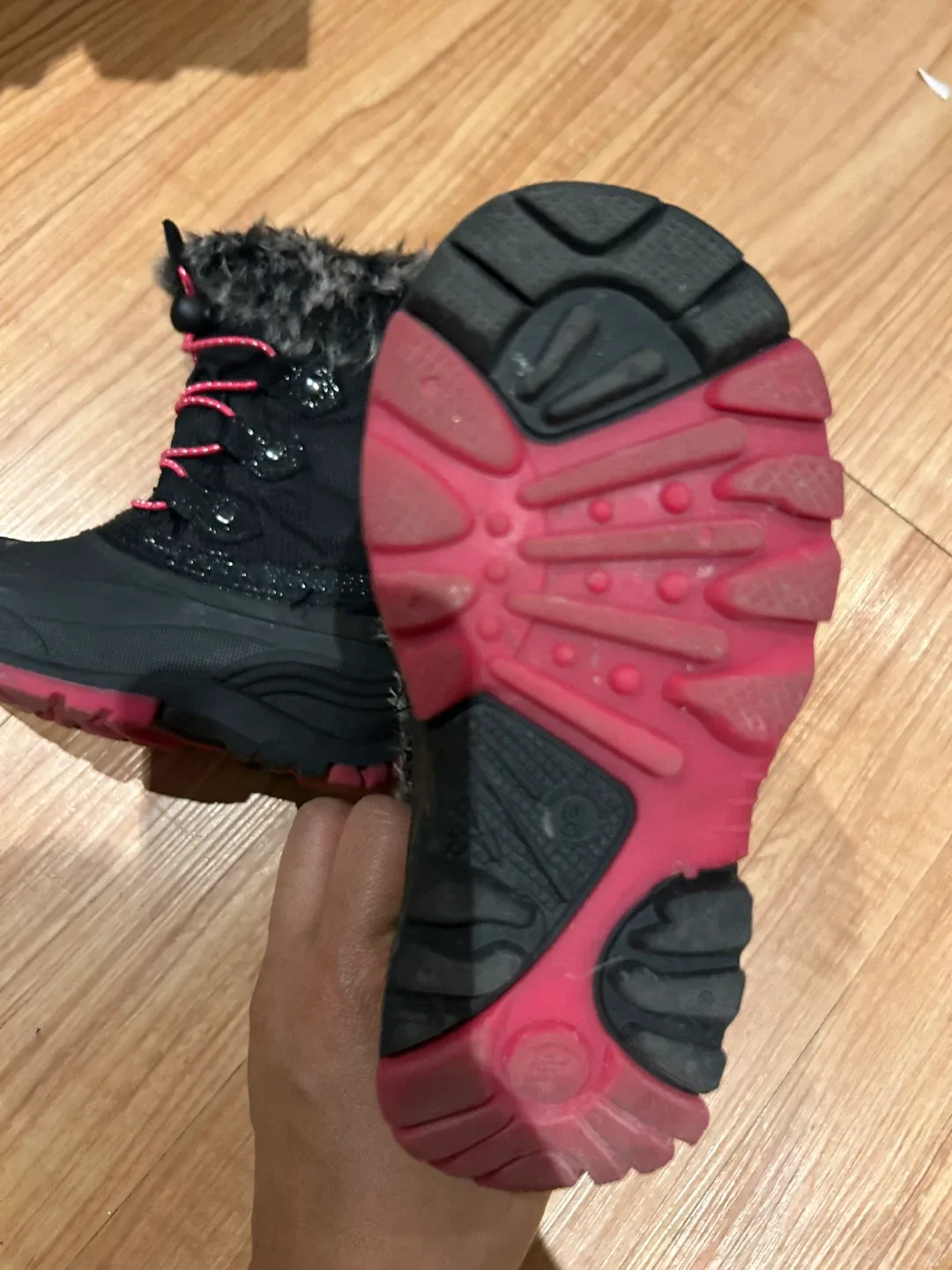 Kamik Black Winter Boots, Size 9 image indicator(2)