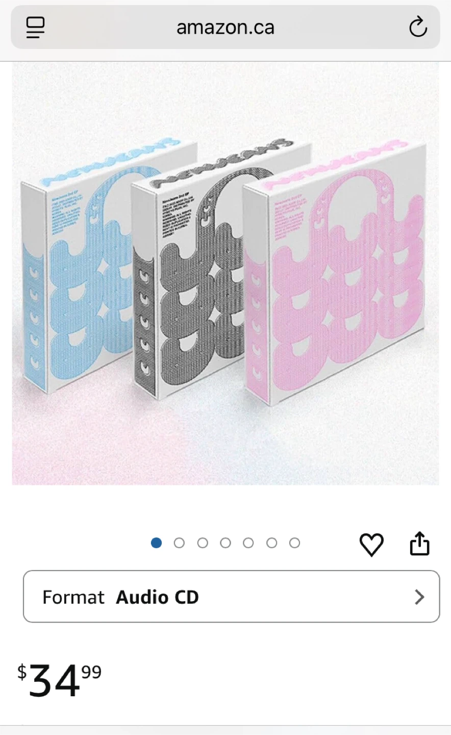 [K Pop]NewJeans 2nd EP Get Up Album - Pink Version