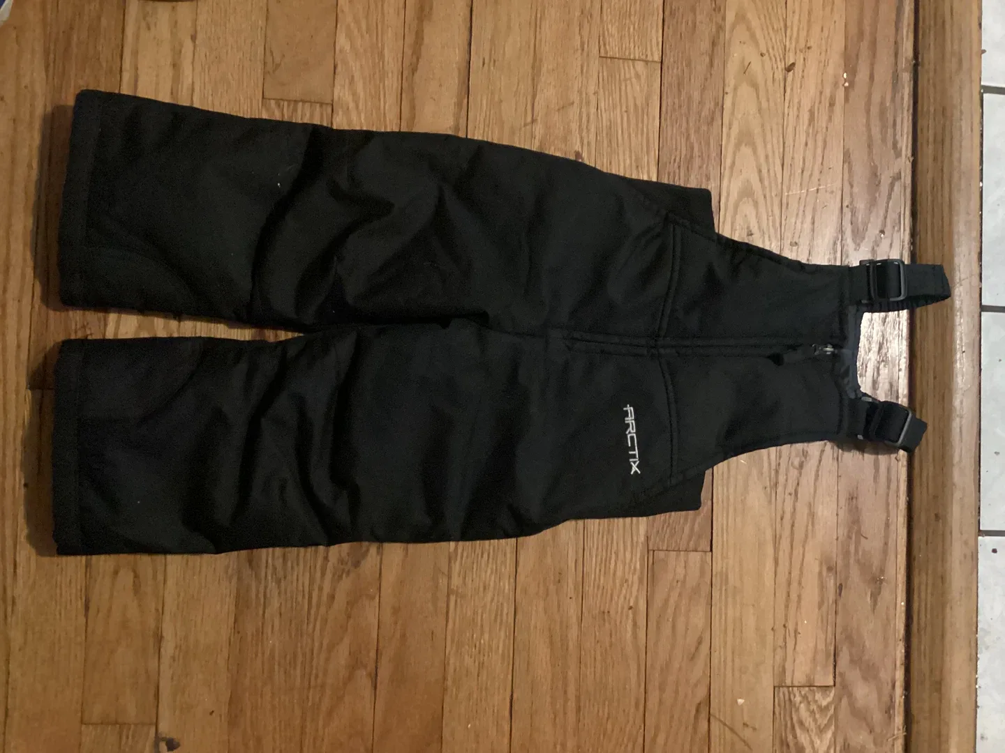 Arctix Black Snow Bibs 2T