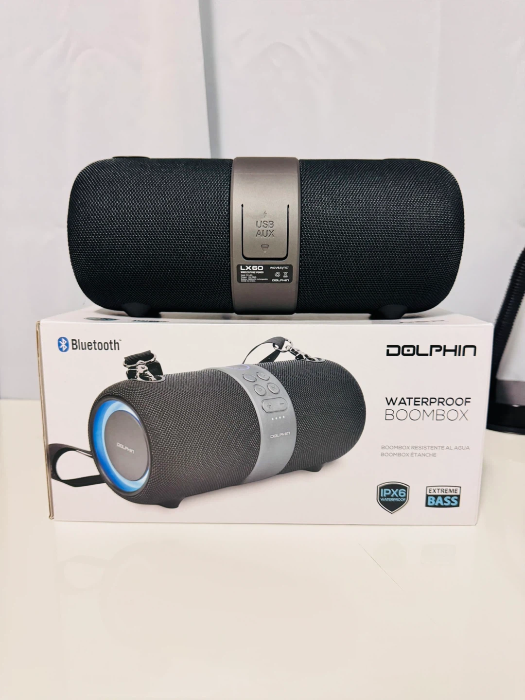 Dolphin LX60 Waterproof Bluetooth Speaker with FM Radio - photo 2