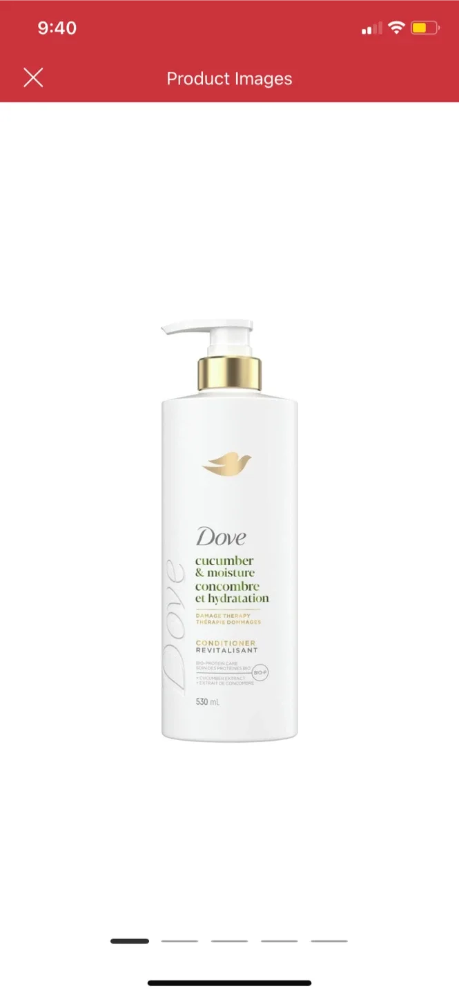Dove Conditioner 530 mL image indicator(4)