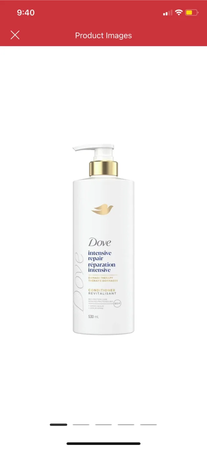 Dove Conditioner 530 mL image indicator(6)