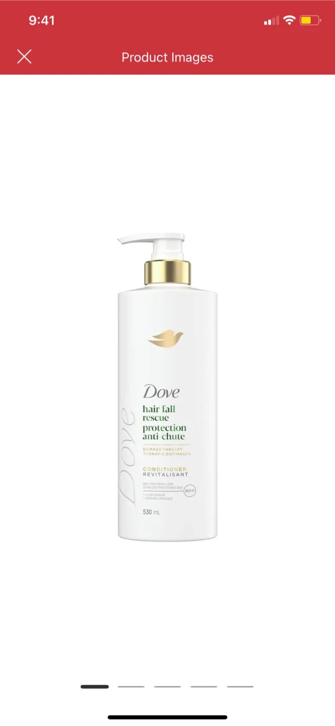 Dove Conditioner 530 mL image indicator(5)